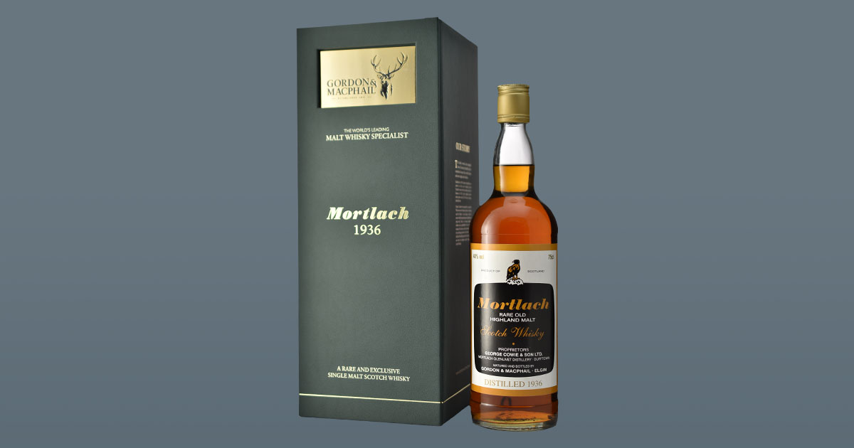 MORTLACH 1936 / GM RARE VINTAGE