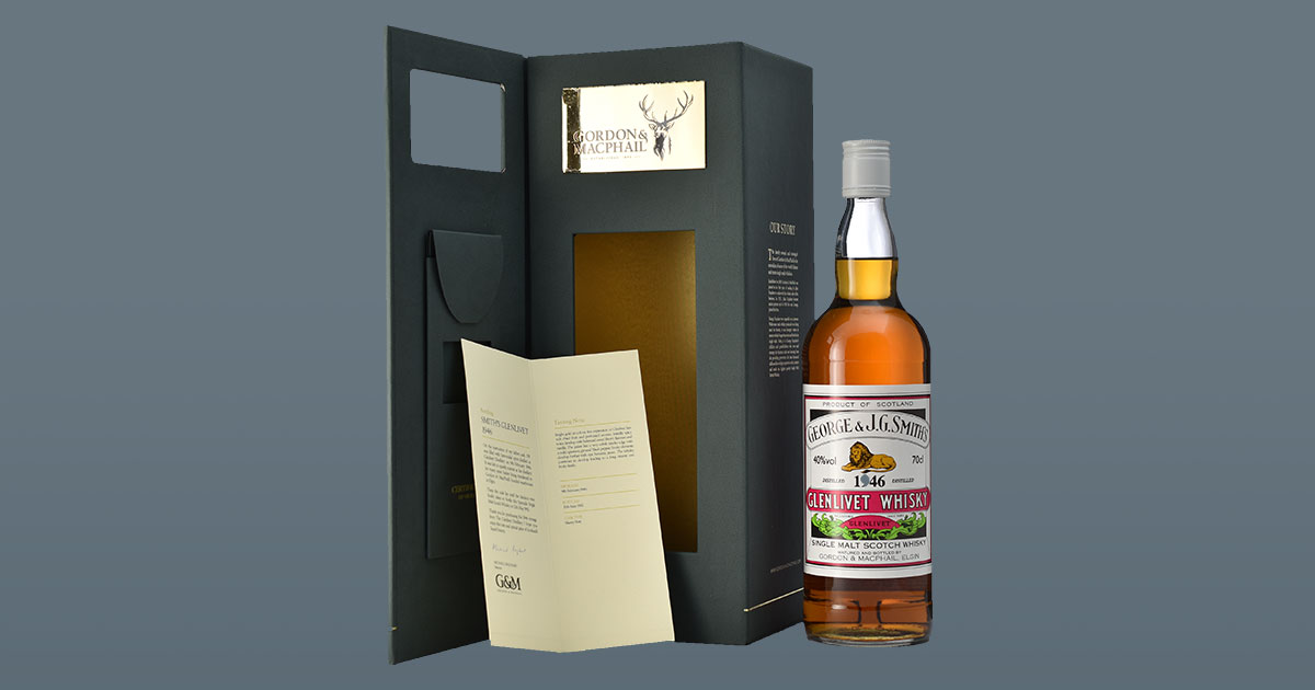 SMITH'S GLENLIVET 1946 / GM RARE VINTAGE SMITH'S GLENLIVET 1946 / GM RARE VINTAGE